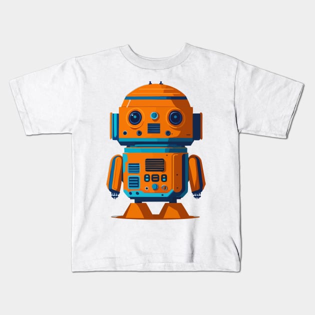 Cute Droid Kids T-Shirt by SpriteGuy95